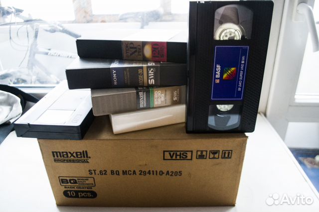 Профессиональные super VHS видеокассеты