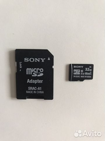 Карта памяти Sony MicroSD 32Gb High Speed