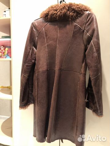 Дубленка натуральная, кожаное пальто зимнее