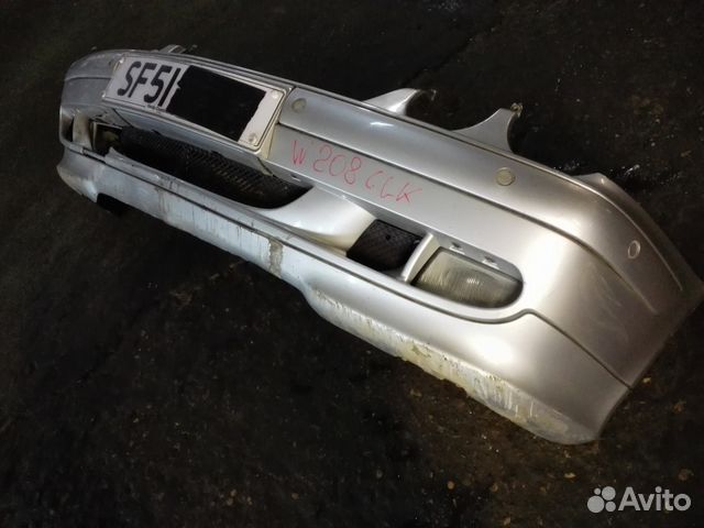 Бампер передний Mercedes W208 CLK
