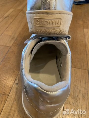Leather crown кеды