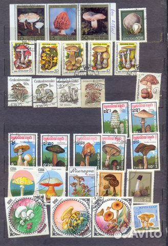 Флора (почтовые марки разных стран)