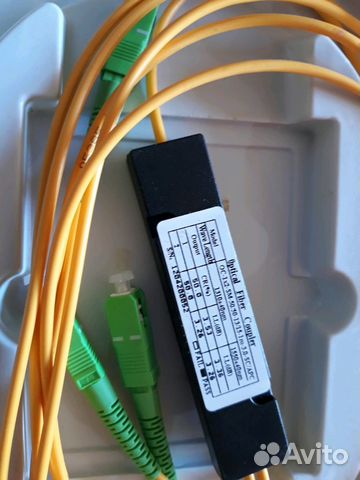 Оптический делитель 1x2 optical fiber coupler