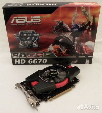 Asus HD6670 1Cb DDR5