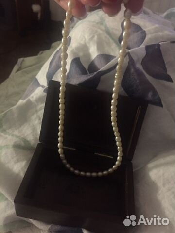Ожерелье из натурального жемчуга Ожерелье из натурального жемчуга