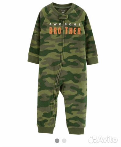 Флисовый комбинезон Carter’s 12 m