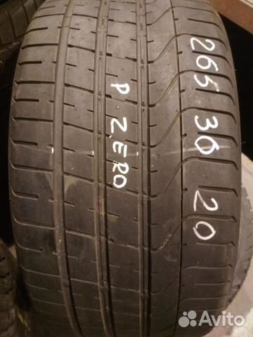 265 30 20 Pirelli PZero 81F летние 265 30 20 Pirelli PZero 81F летние