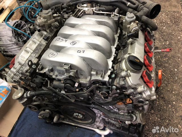 Двигатель Audi Q7 4.2 BAR 2008 года