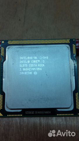 Процессор i3-540 для 1156