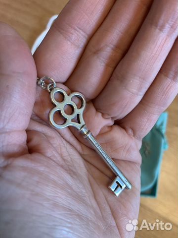 Подвеска crown key Tiffany, оригинал Подвеска crown key Tiffany, оригинал