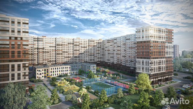 1-к квартира, 41.4 м², 6/17 эт.
