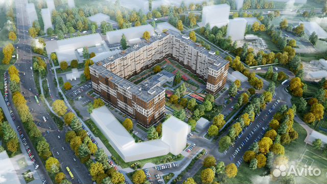 1-к квартира, 46.3 м², 15/17 эт.