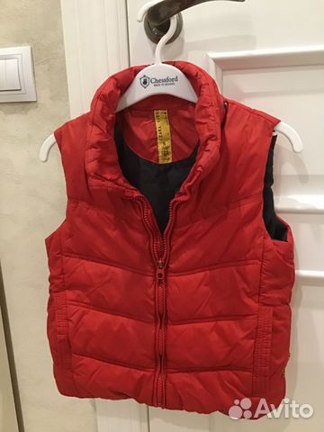 Zara kids жилет детский красный Zara kids жилет детский красный