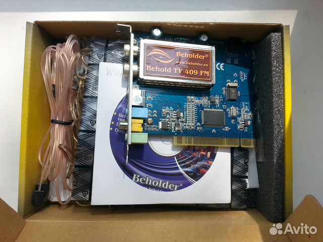 TV tuner TV behold FM PCI