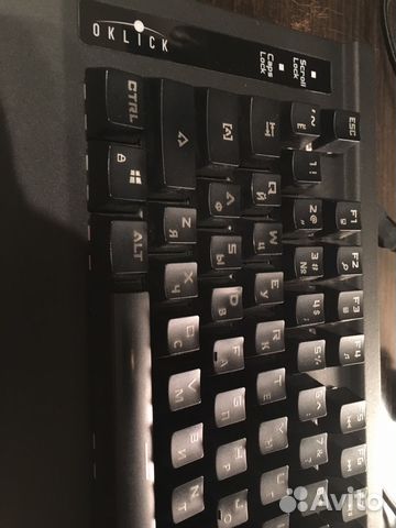 Клавиатура Oklick 910G iron edge Black