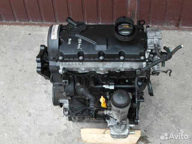 Двигатель для vw sharan 1.9 ATD AUY AJM ATD BVK