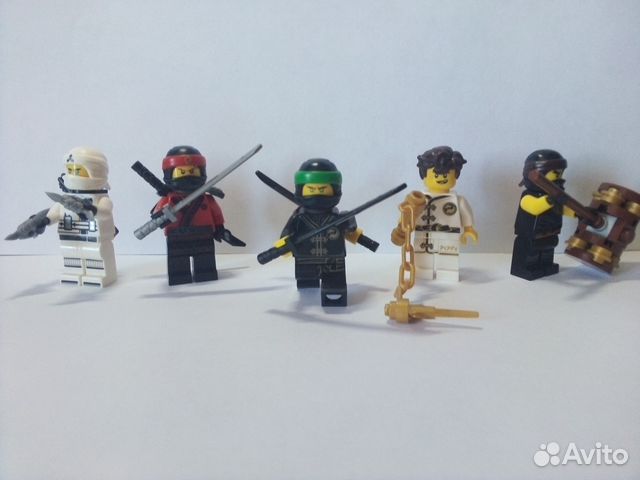 Lego Ninjago и Lego Star Wars минифигурки