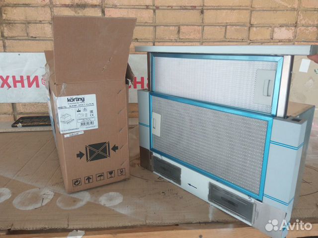 Новая Вытяжка с выдвижным экраном Korting KHP 5517 Новая Вытяжка с выдвижным экраном Korting KHP 5517