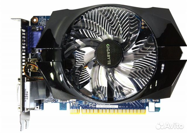 Видеокарта gigabyte GeForce GTX 650 OC 1 Гб gddr5