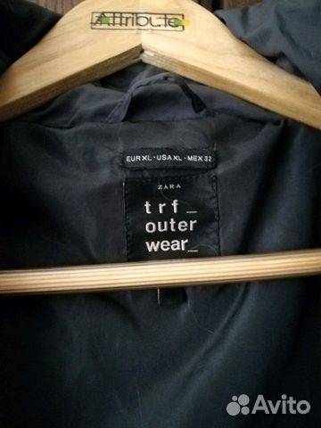 Пуховик длинный фирмы Zara Пуховик длинный фирмы Zara