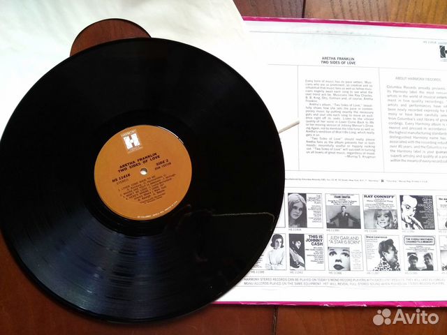 Aretha Franklin Two Sides Of Love 1970 US LP