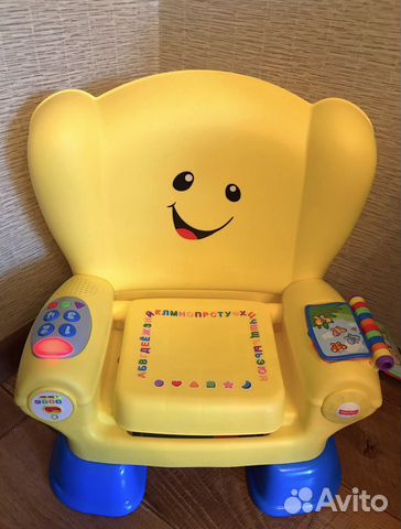 Fisher price стульчик смейся и учись