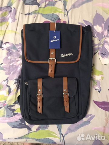 Рюкзак Volkswagen Classic Backpack, Dark Blue / Br Рюкзак Volkswagen Classic Backpack, Dark Blue / Br