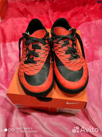 Бутсы детские Nike, размер 33,5