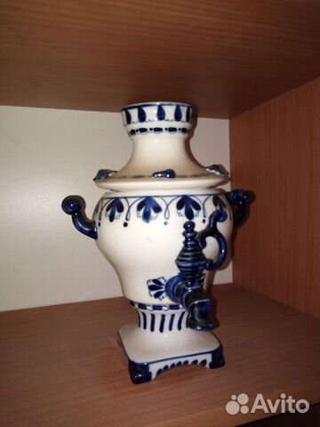 Самовар гжель