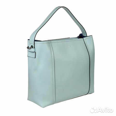 Кожаная сумка Gianni Conti 1784660 aquamarine