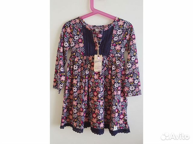 Платье Mantaray на девочку 3-4г (новое) Платье Mantaray на девочку 3-4г (новое)