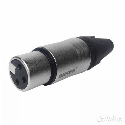 Разъем на кабель 3P XLR(f) Shnoor S3FX