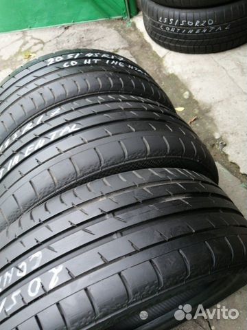 205/45/17 R17 RUN-flat contisportcontact-3. (3-3Л)