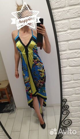 Итальянское платье-платок р-р 42-46