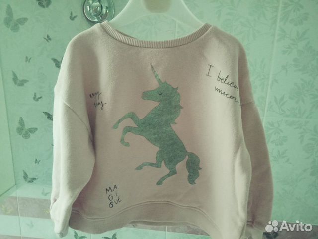 Модная кофта для девочки zara