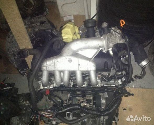 Двигатeль AXB / AXC 1.9 TDI кпп JQT 09117X