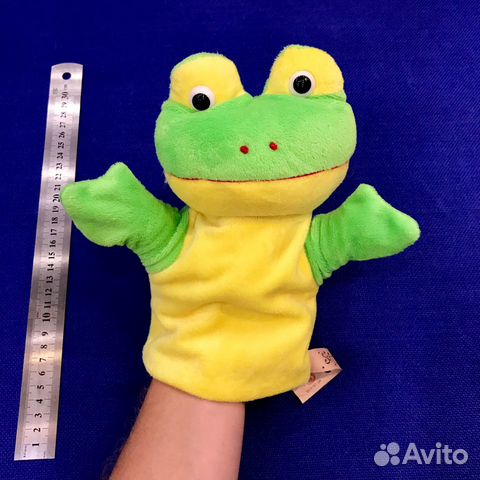 Мягкие игрушки на руку - комплект 4 шт