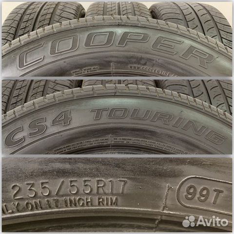 235/55/R17 Cooper CS4 летие шины 235/55/R17 Cooper CS4 летие шины