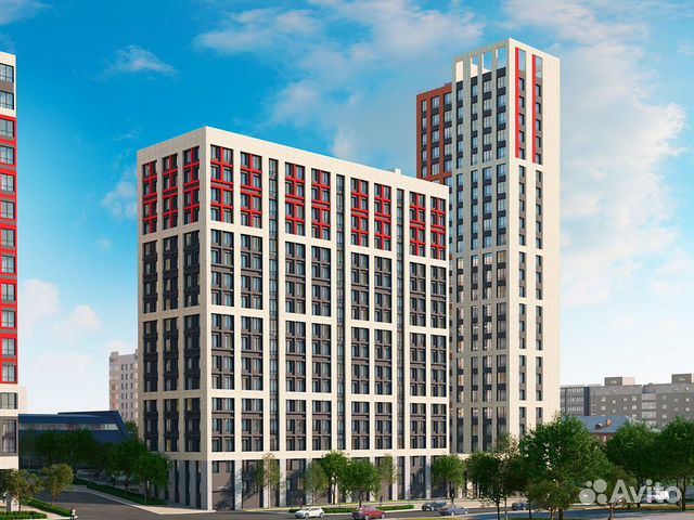 2-к квартира, 58.3 м², 14/19 эт.