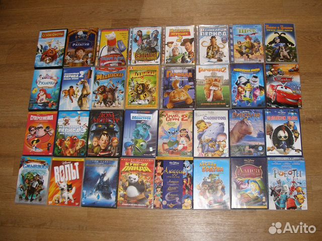 Мультфильмы на двд Лицензионные R5