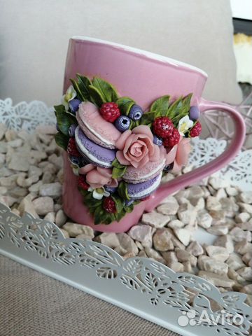Кружка с декором