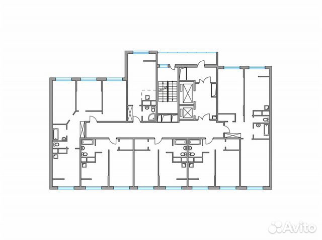 3-к квартира, 66 м², 9/16 эт. 3-к квартира, 66 м², 9/16 эт.