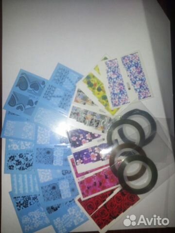 Слайдеры и ленты для ногтей