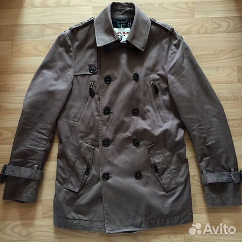 Пальто (тренч) миллитари Zara (S) Пальто (тренч) миллитари Zara (S)