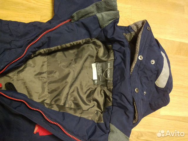 Комбинезон дидриксон р.80 зимний