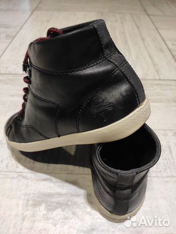 Утеплённые кеды Lacoste