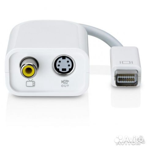 Адаптер Apple mini DVI и DVI на видео