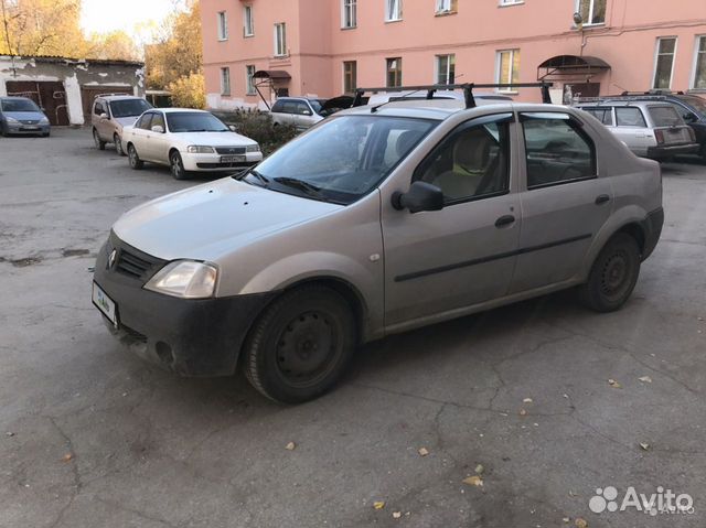 Renault Logan 1.4 МТ, 2007, битый, 184 000 км