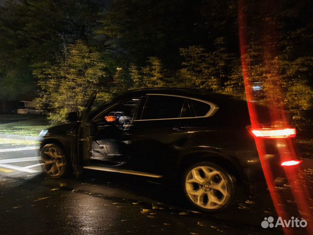 Задние стопы для BMW X6 до рест темные