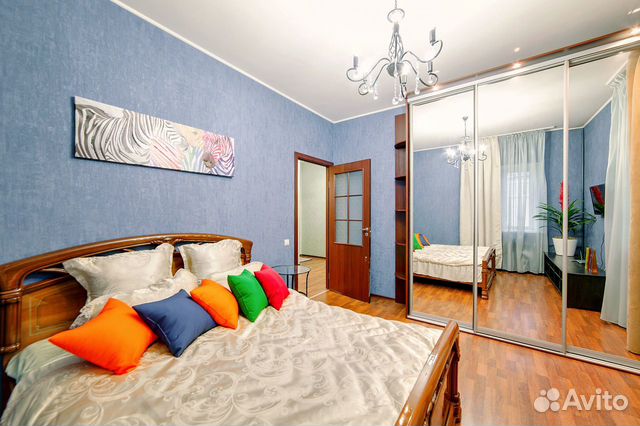 

2-к. квартира, 45 м², 2 кровати